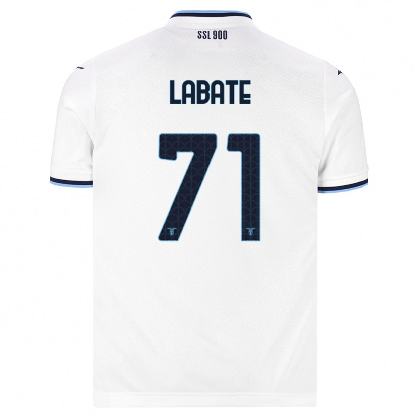 DanxenキッズCamilla Labate#71ホワイト ネイビーブルーアウェイシャツ2026/27ジャージーユニフォーム