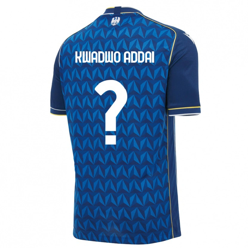 DanxenキッズKelly Kwadwo Addai#0ロイヤルブルー ホワイト ブルーアウェイシャツ2026/27ジャージーユニフォーム