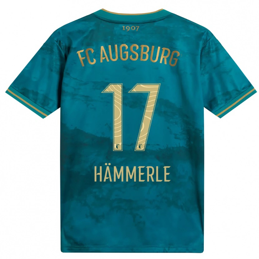 DanxenキッズMauro Hämmerle#17グリーン ブラウンアウェイシャツ2026/27ジャージーユニフォーム