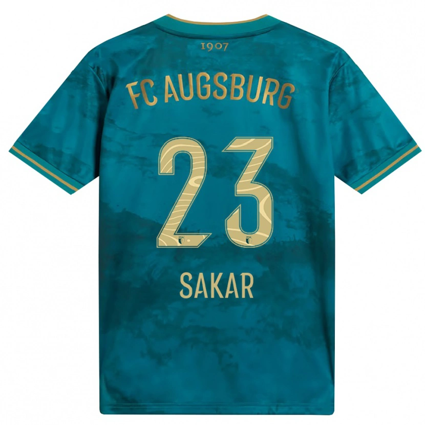 Danxenキッズファーイク・サーカル#23グリーン ブラウンアウェイシャツ2026/27ジャージーユニフォーム