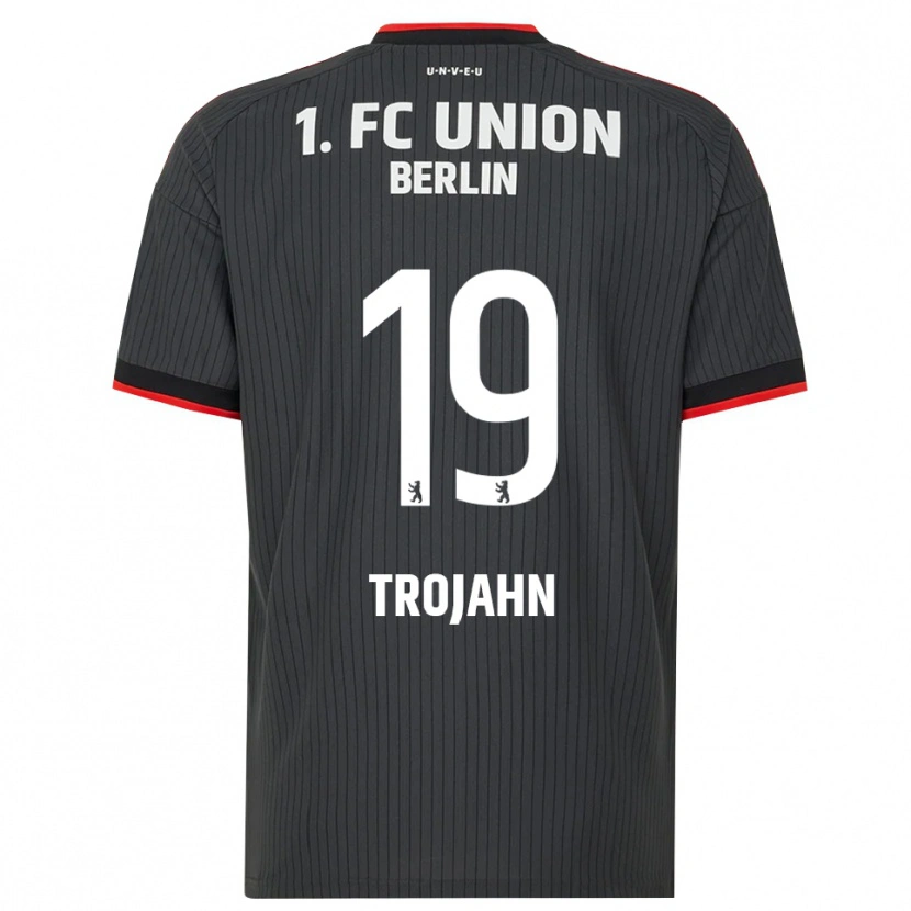 DanxenキッズSophie Trojahn#19ブラック ホワイトレッドアウェイシャツ2026/27ジャージーユニフォーム