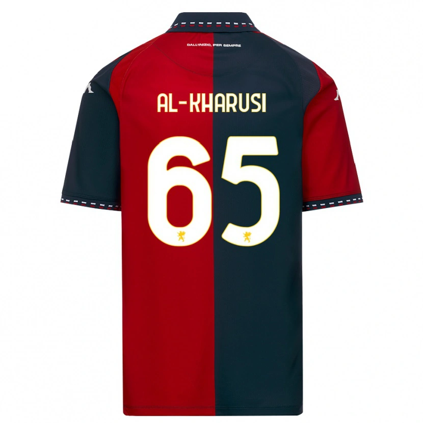 DanxenメンズSuhayb Al-Kharusi#65レッド ブラック ホワイトホームシャツ2026/27ジャージーユニフォーム