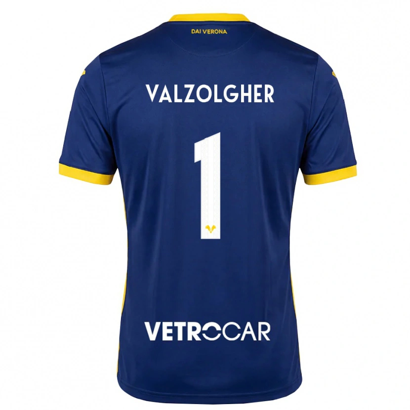 DanxenメンズChiara Valzolgher#1ロイヤルブルー イエロー ホワイトホームシャツ2026/27ジャージーユニフォーム