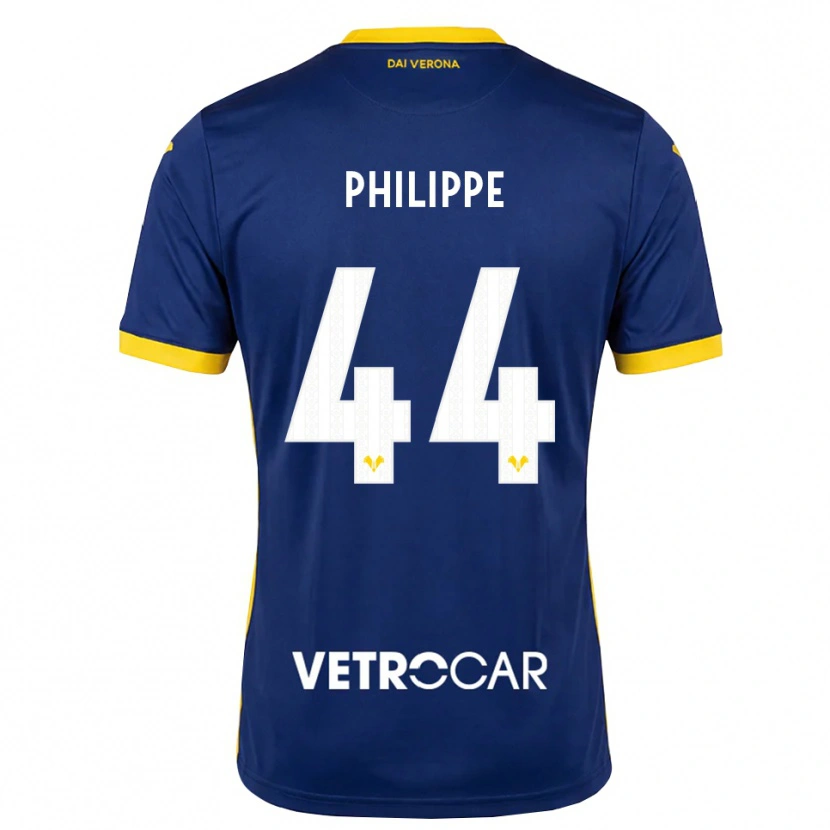 DanxenメンズMathis Philippe#44ロイヤルブルー イエロー ホワイトホームシャツ2026/27ジャージーユニフォーム