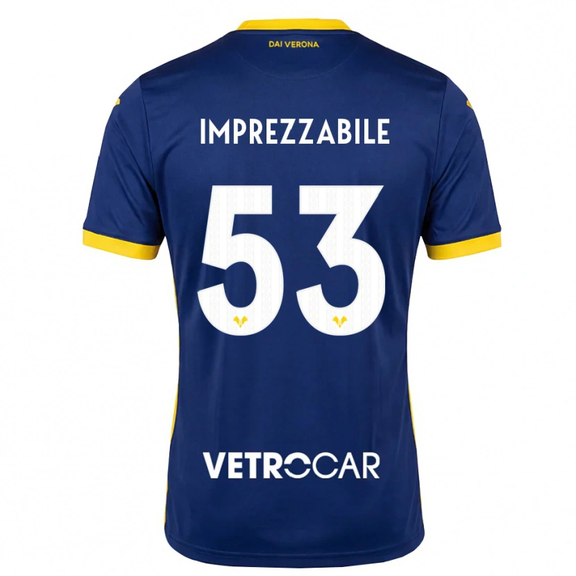 DanxenメンズFrancesca Imprezzabile#53ロイヤルブルー イエロー ホワイトホームシャツ2026/27ジャージーユニフォーム