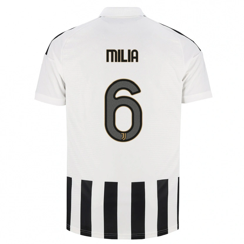 DanxenメンズNicolò Milia#6ブラック ホワイト ブラウンホームシャツ2026/27ジャージーユニフォーム
