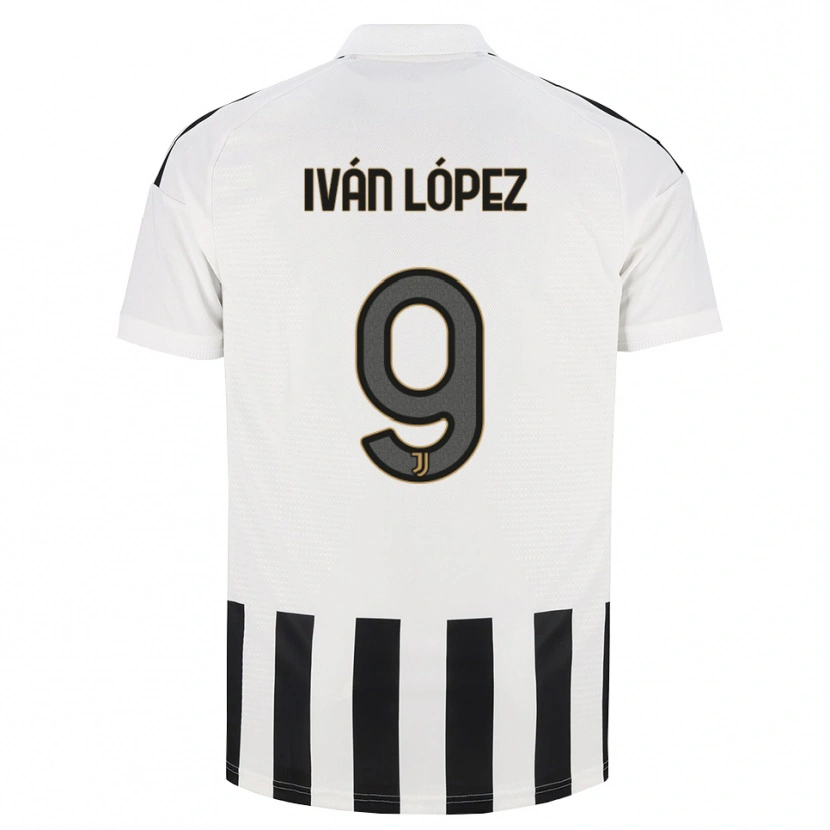 DanxenメンズIván López#9ブラック ホワイト ブラウンホームシャツ2026/27ジャージーユニフォーム