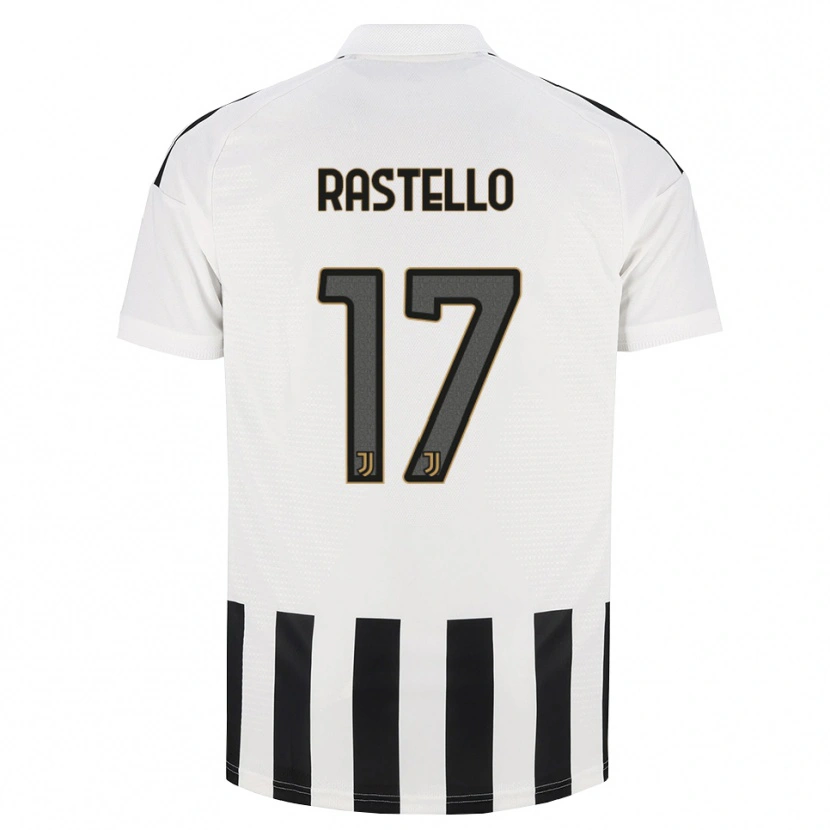DanxenメンズEdoardo Rastello#17ブラック ホワイト ブラウンホームシャツ2026/27ジャージーユニフォーム