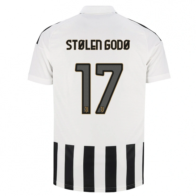 DanxenメンズEmma Stølen Godø#17ブラック ホワイト ブラウンホームシャツ2026/27ジャージーユニフォーム
