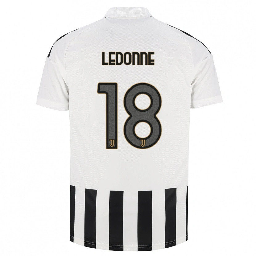 DanxenメンズNicolò Ledonne#18ブラック ホワイト ブラウンホームシャツ2026/27ジャージーユニフォーム