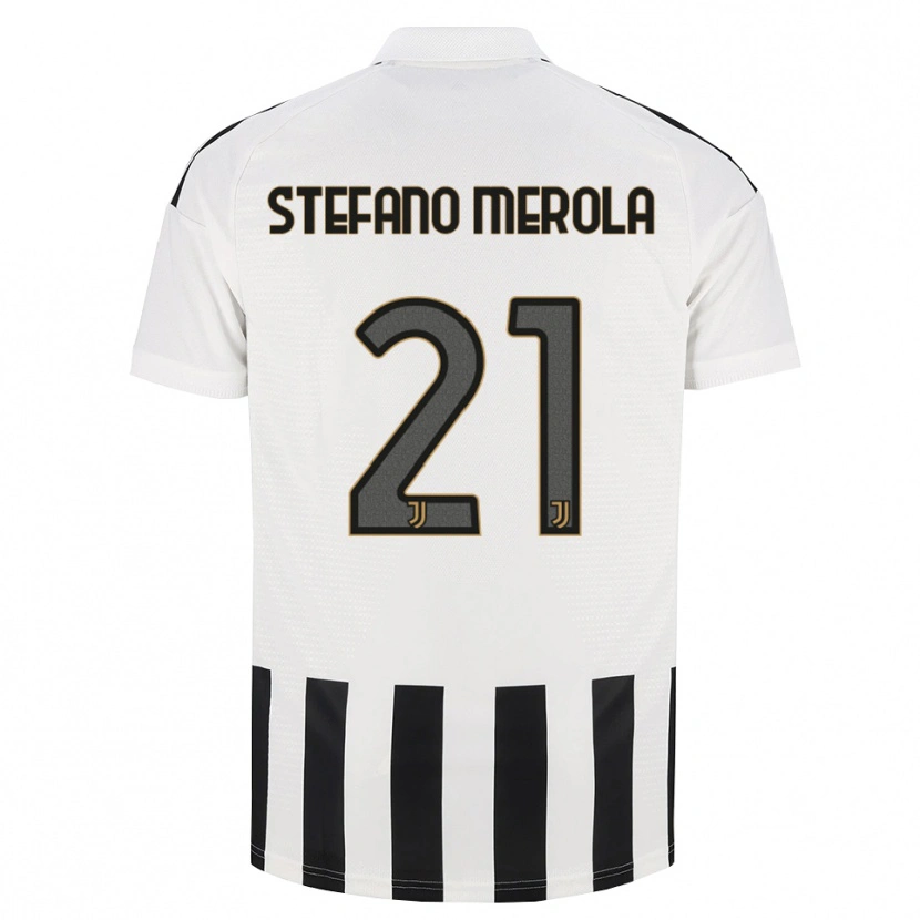 DanxenメンズAntonio Stefano Merola#21ブラック ホワイト ブラウンホームシャツ2026/27ジャージーユニフォーム