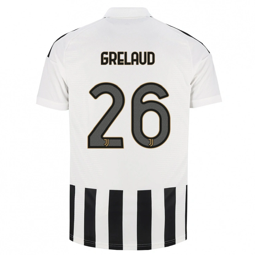 DanxenメンズJosue Grelaud#26ブラック ホワイト ブラウンホームシャツ2026/27ジャージーユニフォーム
