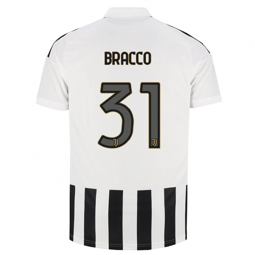DanxenメンズLuca Bracco#31ブラック ホワイト ブラウンホームシャツ2026/27ジャージーユニフォーム