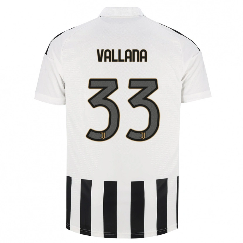 DanxenメンズEdoardo Vallana#33ブラック ホワイト ブラウンホームシャツ2026/27ジャージーユニフォーム