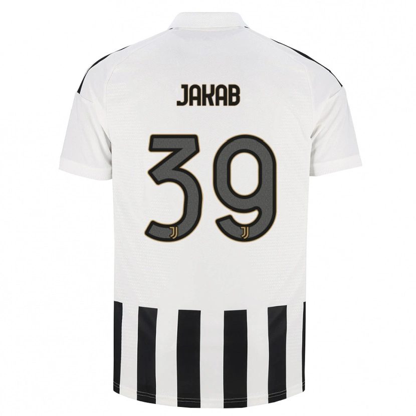 DanxenメンズMátyás Jakab#39ブラック ホワイト ブラウンホームシャツ2026/27ジャージーユニフォーム
