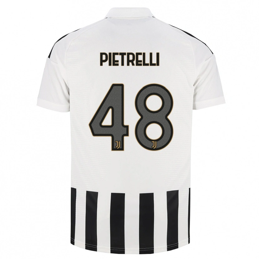 DanxenメンズAlessandro Pietrelli#48ブラック ホワイト ブラウンホームシャツ2026/27ジャージーユニフォーム