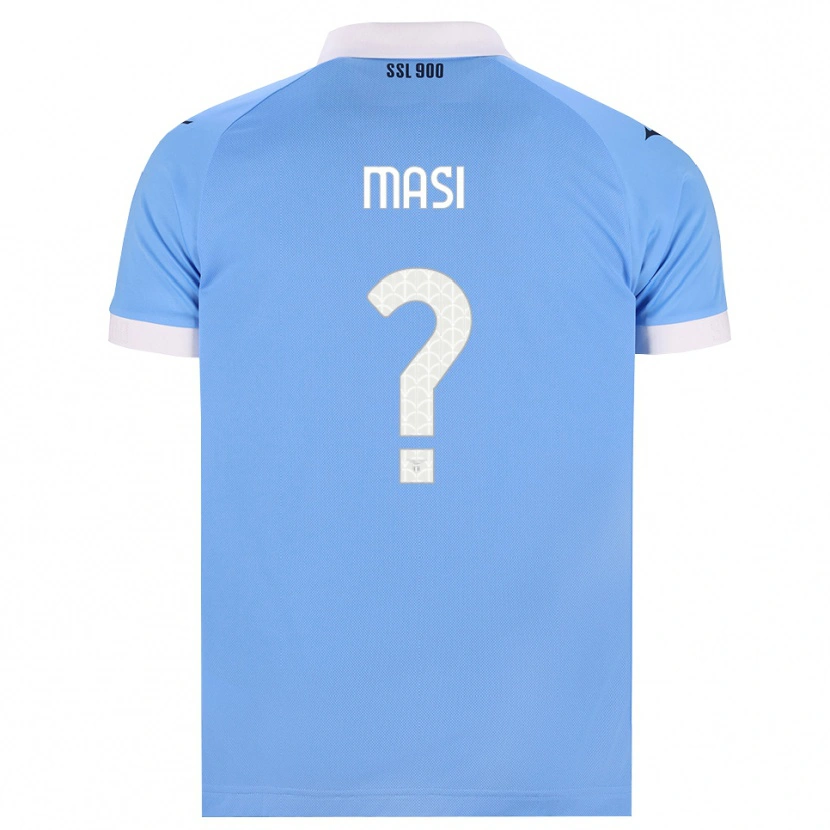 Danxenメンズニコラス・マシ#0スカイブルー ブラック ホワイトホームシャツ2026/27ジャージーユニフォーム