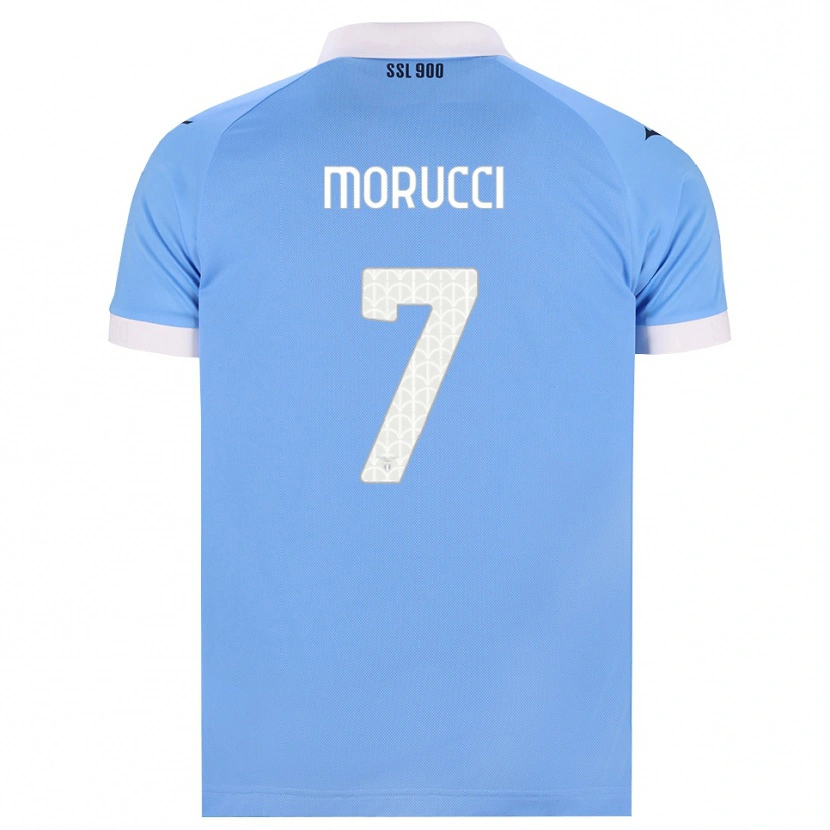 DanxenメンズAlessandro Morucci#7スカイブルー ブラック ホワイトホームシャツ2026/27ジャージーユニフォーム
