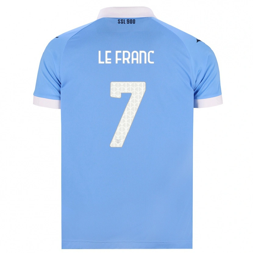 DanxenメンズChloé Le Franc#7スカイブルー ブラック ホワイトホームシャツ2026/27ジャージーユニフォーム