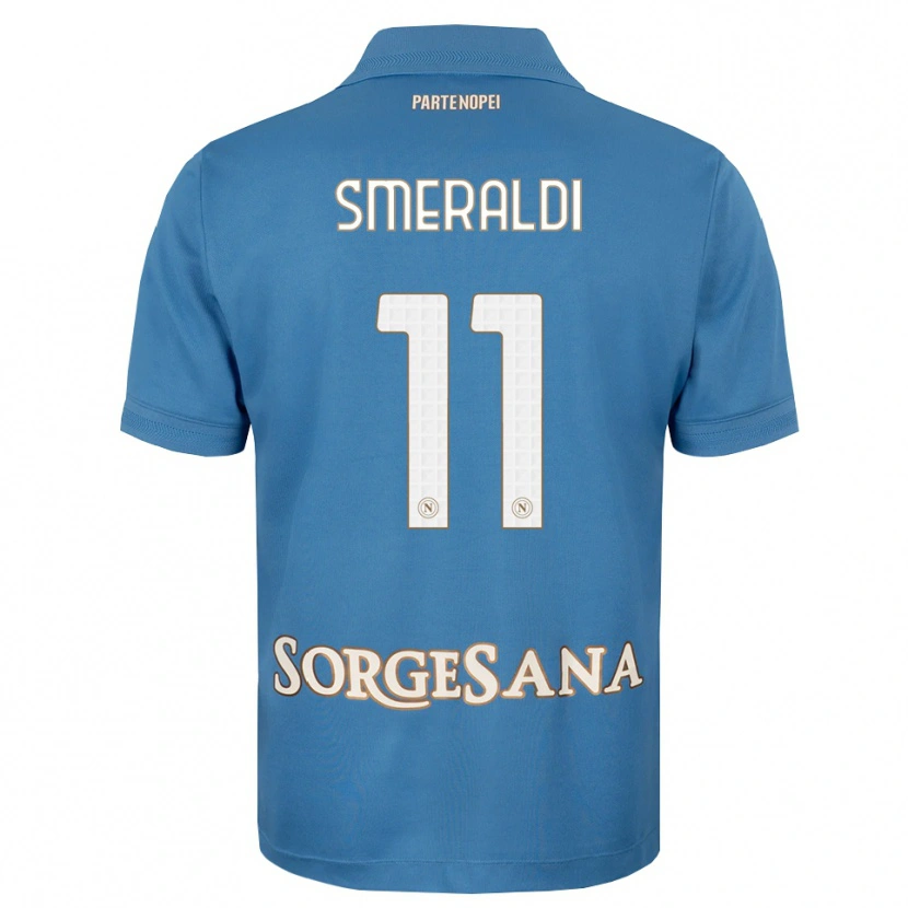 DanxenメンズAndrea Smeraldi#11ヘイズブルー ホワイトホームシャツ2026/27ジャージーユニフォーム