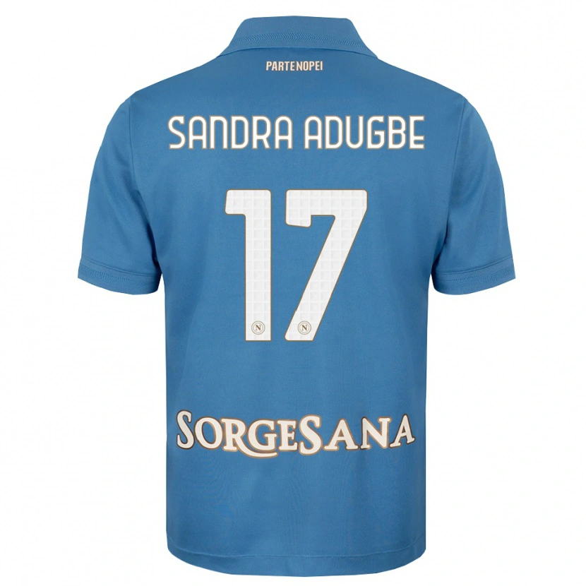 DanxenメンズOlamide Sandra Adugbe#17ヘイズブルー ホワイトホームシャツ2026/27ジャージーユニフォーム