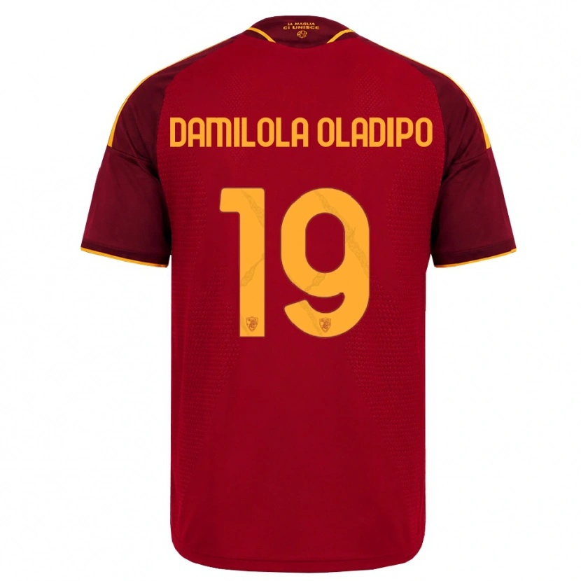 DanxenメンズShukurat Damilola Oladipo#19レッド ゴールデンイエローホームシャツ2026/27ジャージーユニフォーム