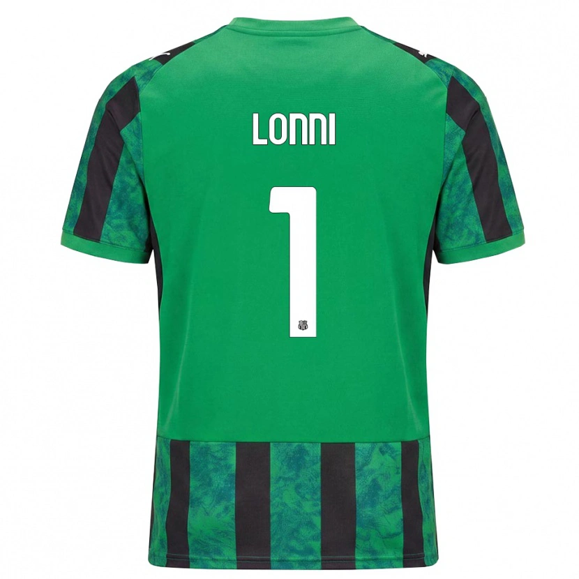DanxenメンズLia Lonni#1グリーン ブラック ホワイトホームシャツ2026/27ジャージーユニフォーム