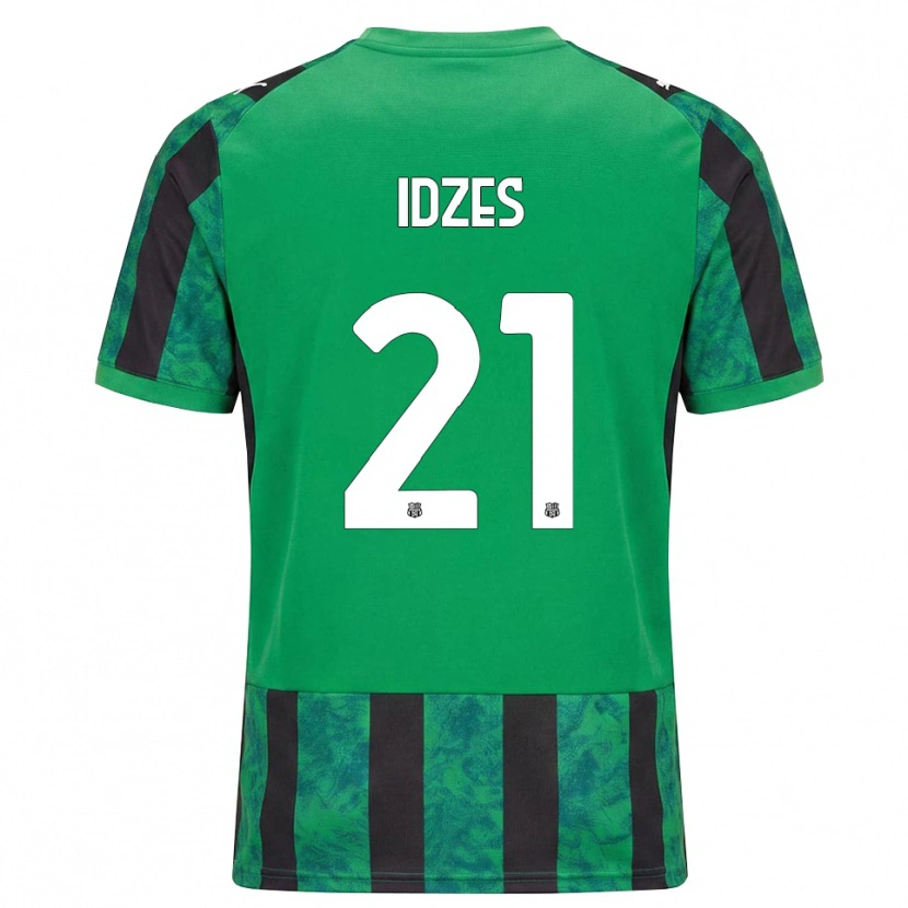 Danxenメンズジェイ・イツェス#21グリーン ブラック ホワイトホームシャツ2026/27ジャージーユニフォーム