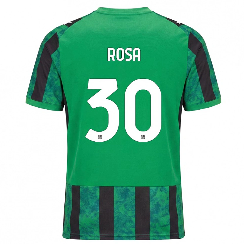 DanxenメンズEnrico Rosa#30グリーン ブラック ホワイトホームシャツ2026/27ジャージーユニフォーム