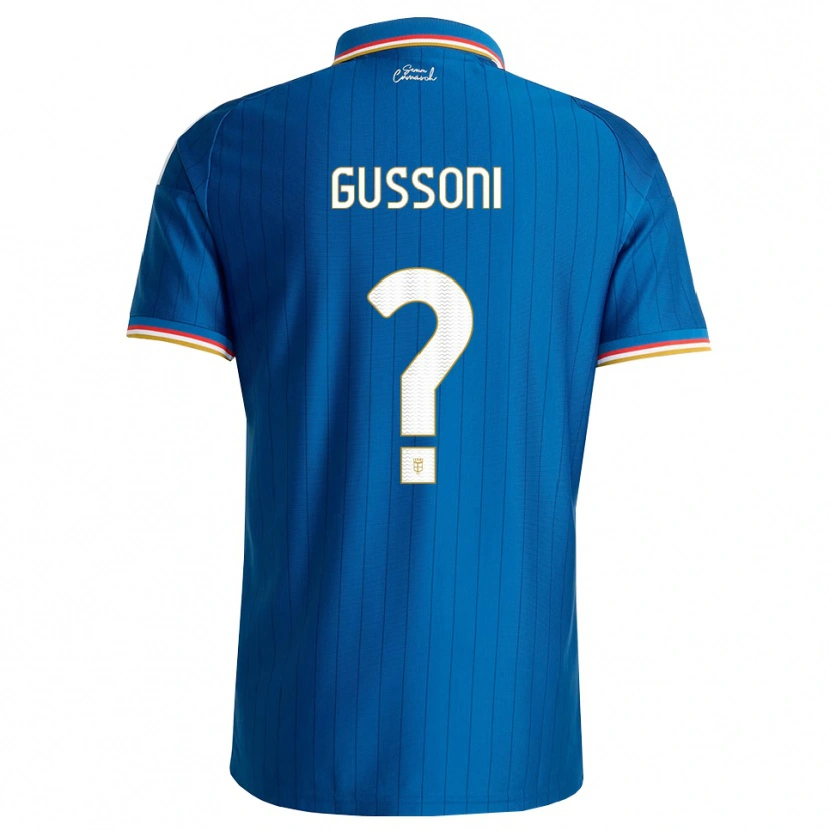 DanxenメンズFilippo Gussoni#0ブルー ホワイト レッドホームシャツ2026/27ジャージーユニフォーム