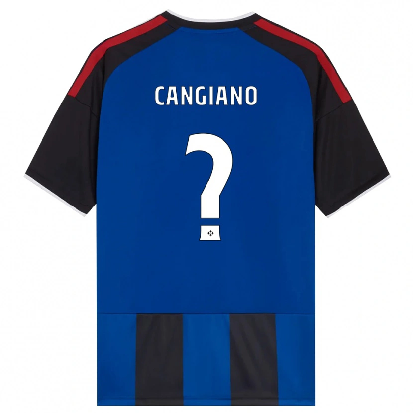 DanxenメンズCristian Cangiano#0ブラック レッド ホワイト ブルーホームシャツ2026/27ジャージーユニフォーム