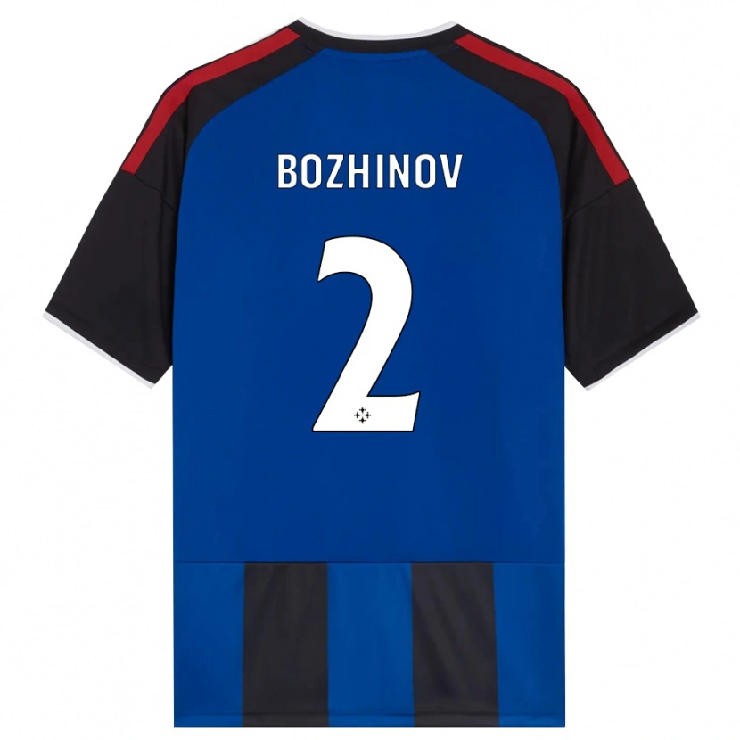 DanxenメンズRosen Bozhinov#2ブラック レッド ホワイト ブルーホームシャツ2026/27ジャージーユニフォーム