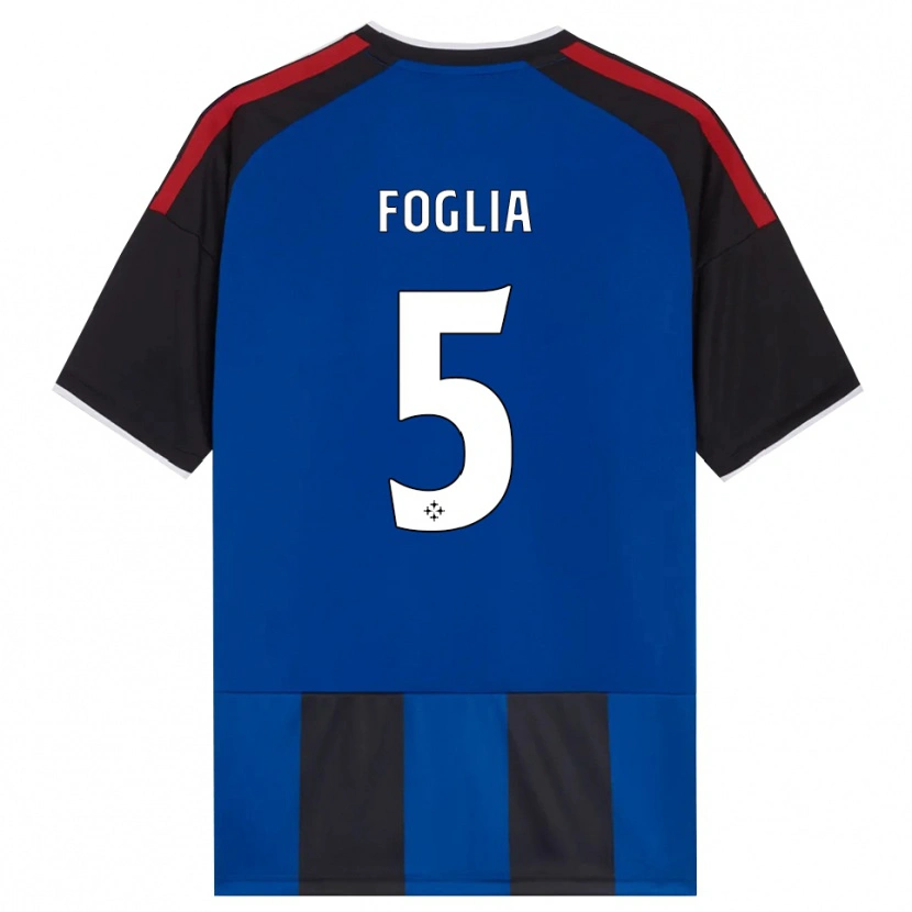 DanxenメンズLorenzo Foglia#5ブラック レッド ホワイト ブルーホームシャツ2026/27ジャージーユニフォーム