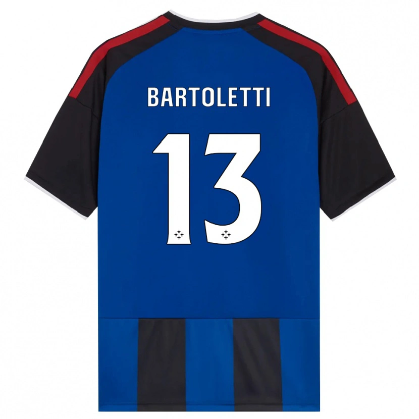 DanxenメンズDiego Bartoletti#13ブラック レッド ホワイト ブルーホームシャツ2026/27ジャージーユニフォーム
