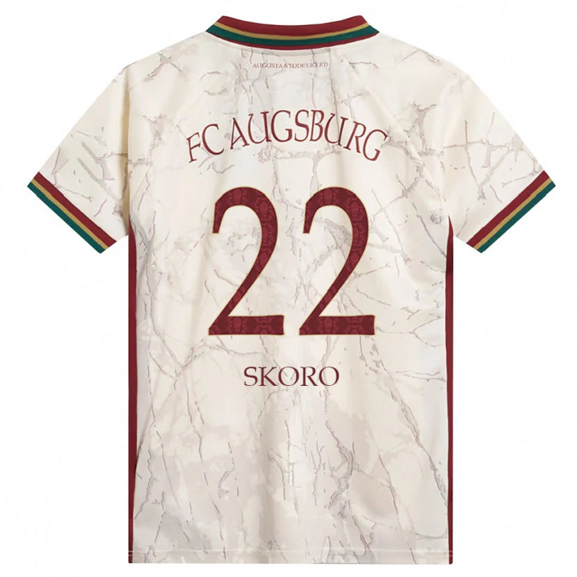 DanxenメンズLuka Skoro#22グリーン ライス ホワイト バーガンディホームシャツ2026/27ジャージーユニフォーム