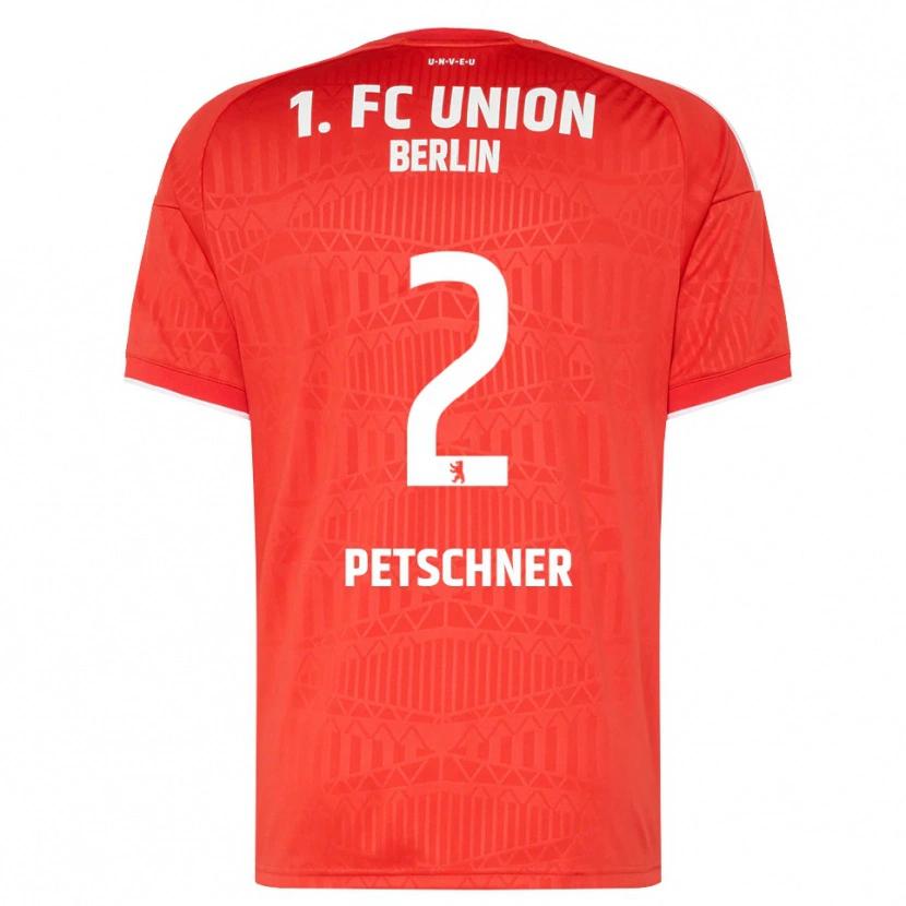 DanxenメンズAnton Petschner#2レッド ホワイトホームシャツ2026/27ジャージーユニフォーム