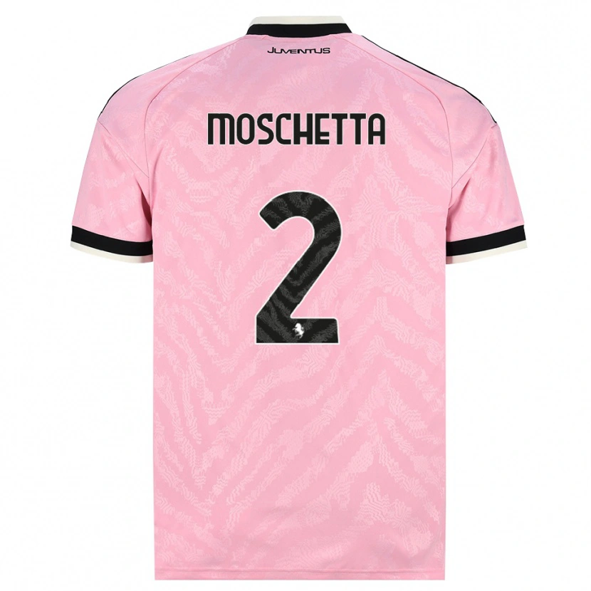 DanxenメンズLorenzo Moschetta#2ピンク ブラックアウェイシャツ2026/27ジャージーユニフォーム
