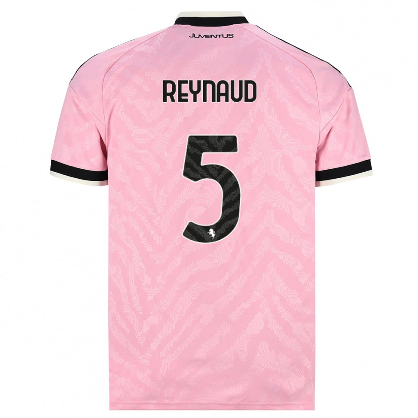 DanxenメンズLouis Reynaud#5ピンク ブラックアウェイシャツ2026/27ジャージーユニフォーム