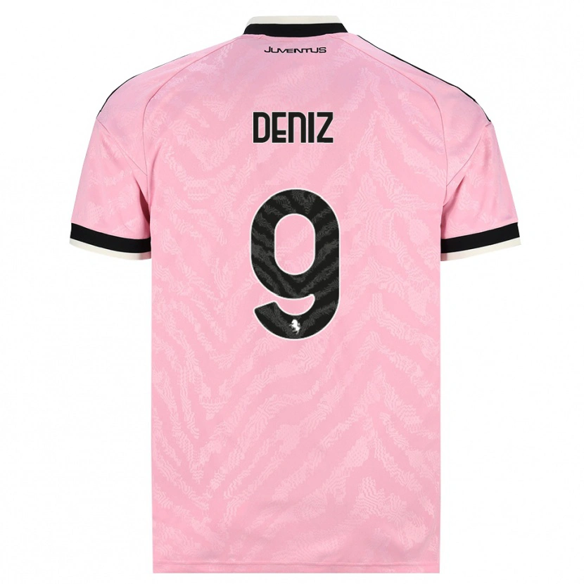 Danxenメンズエッサド・デニス#9ピンク ブラックアウェイシャツ2026/27ジャージーユニフォーム