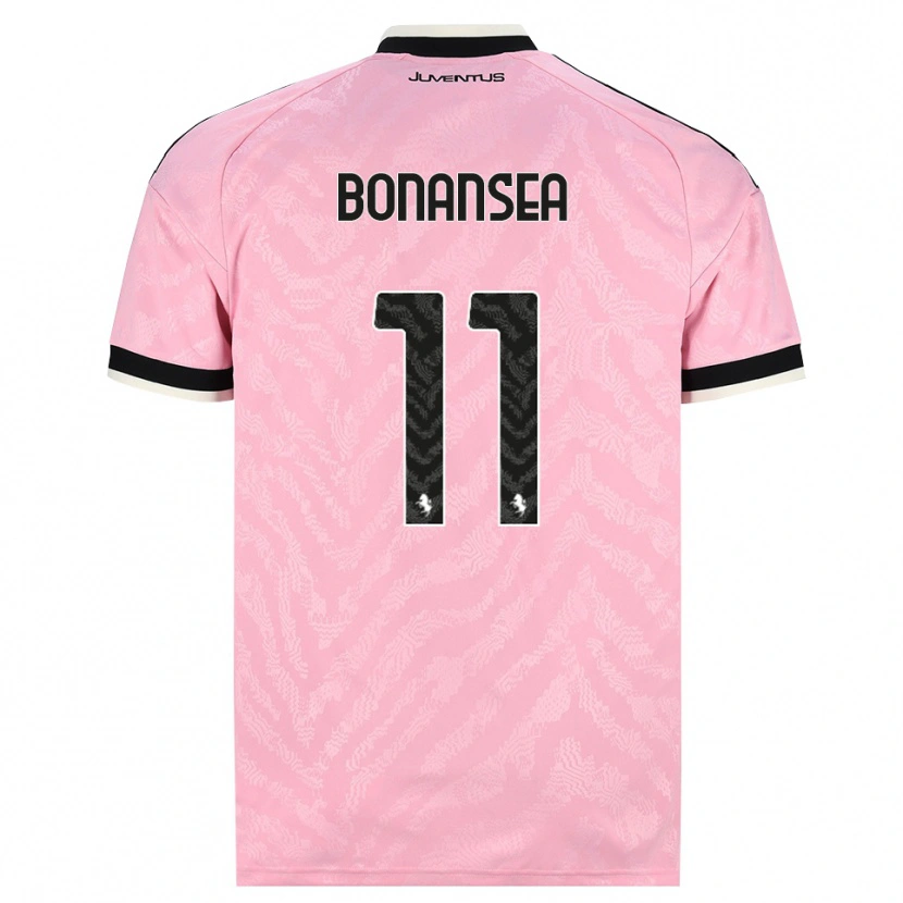 Danxenメンズバルバラ・ボナンセーア#11ピンク ブラックアウェイシャツ2026/27ジャージーユニフォーム