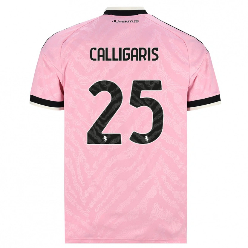 DanxenメンズViola Calligaris#25ピンク ブラックアウェイシャツ2026/27ジャージーユニフォーム