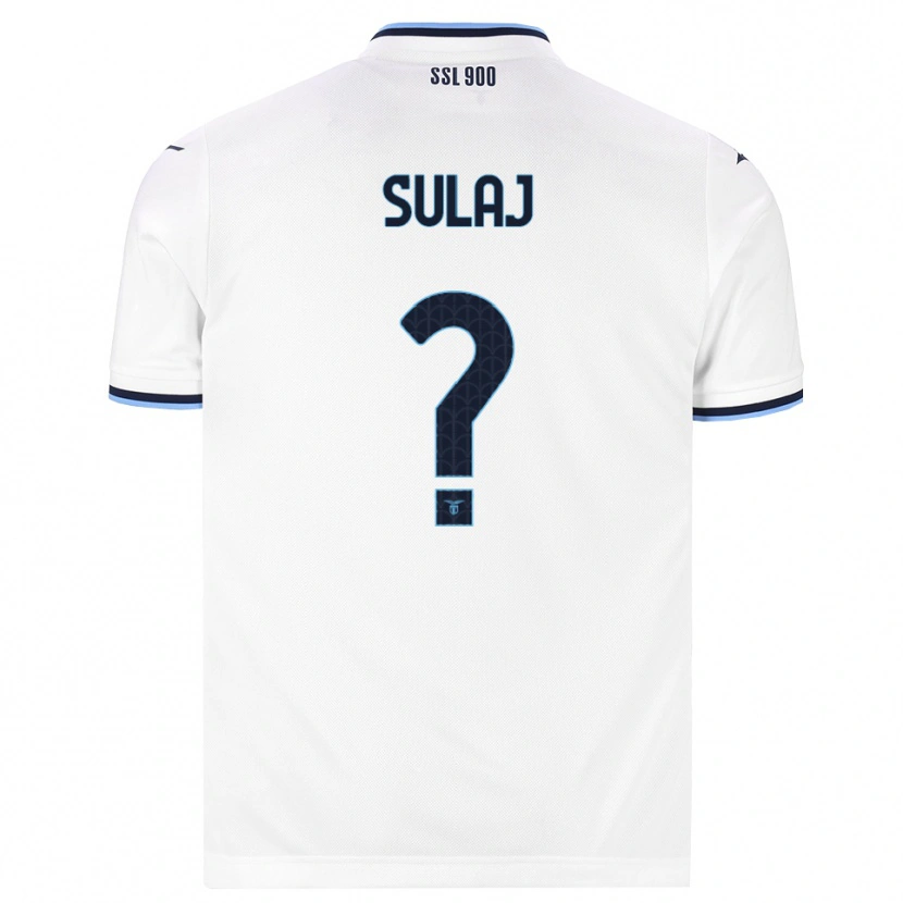 DanxenメンズSean Sulaj#0ホワイト ネイビーブルーアウェイシャツ2026/27ジャージーユニフォーム