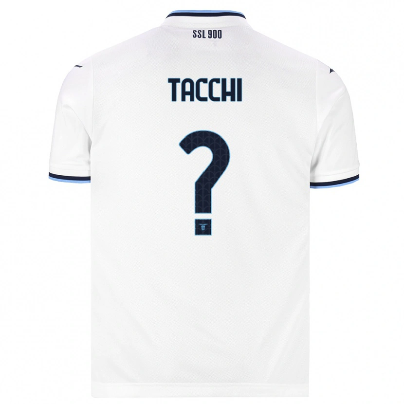 DanxenメンズAndrea Tacchi#0ホワイト ネイビーブルーアウェイシャツ2026/27ジャージーユニフォーム