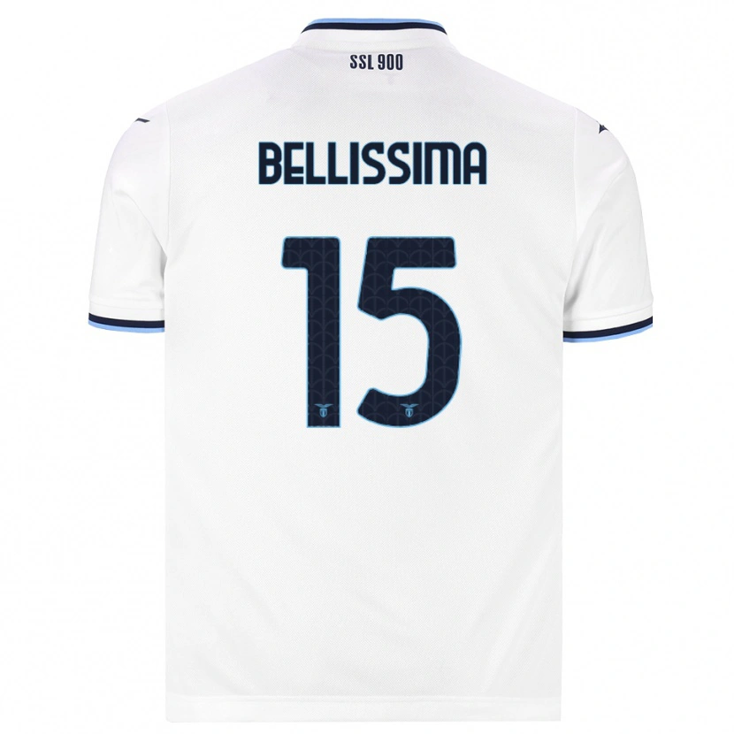 DanxenメンズRenato Bellissima#15ホワイト ネイビーブルーアウェイシャツ2026/27ジャージーユニフォーム