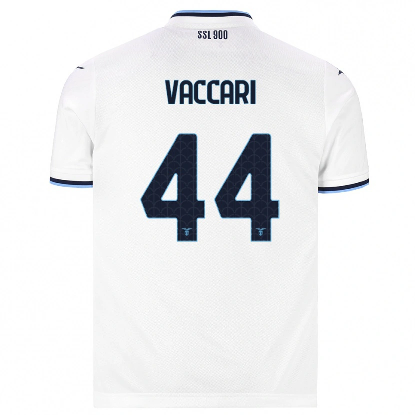 DanxenメンズFlavia Vaccari#44ホワイト ネイビーブルーアウェイシャツ2026/27ジャージーユニフォーム