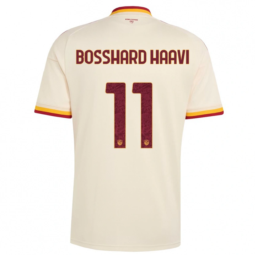DanxenメンズEmilie Bosshard Haavi#11シャンパン レッド イエローアウェイシャツ2026/27ジャージーユニフォーム