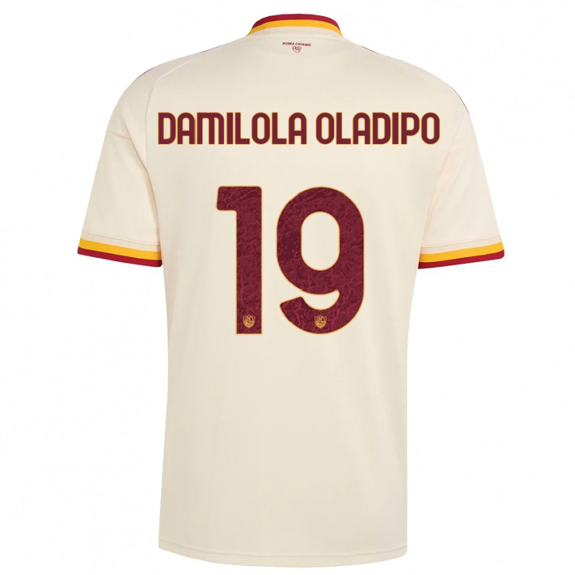 DanxenメンズShukurat Damilola Oladipo#19シャンパン レッド イエローアウェイシャツ2026/27ジャージーユニフォーム