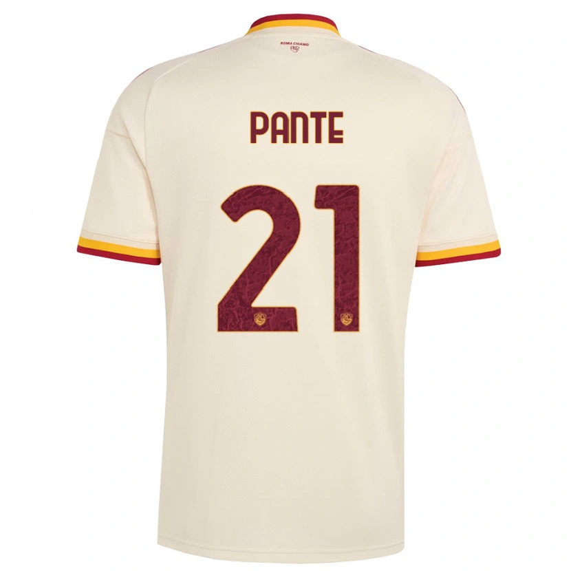 DanxenメンズMia Tecla Christina Pante#21シャンパン レッド イエローアウェイシャツ2026/27ジャージーユニフォーム