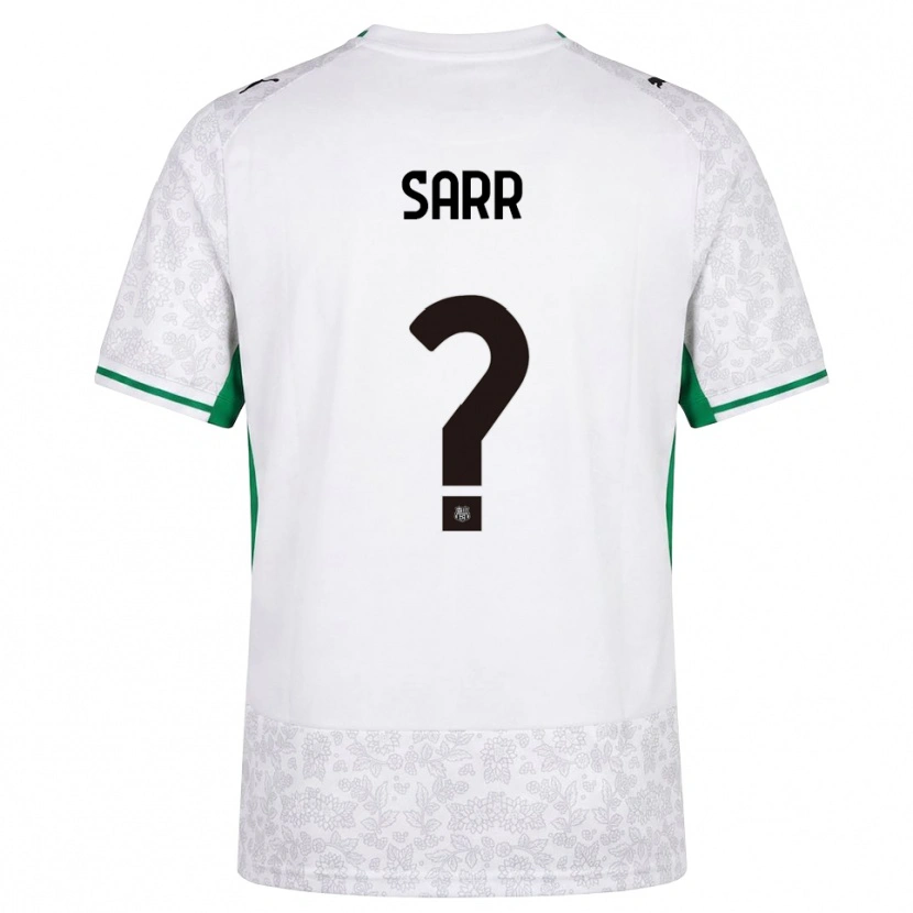 DanxenメンズDemba Sarr#0ホワイト ブラック グリーンアウェイシャツ2026/27ジャージーユニフォーム
