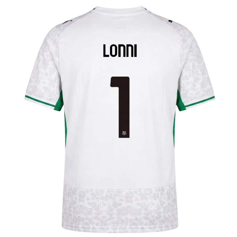 DanxenメンズLia Lonni#1ホワイト ブラック グリーンアウェイシャツ2026/27ジャージーユニフォーム